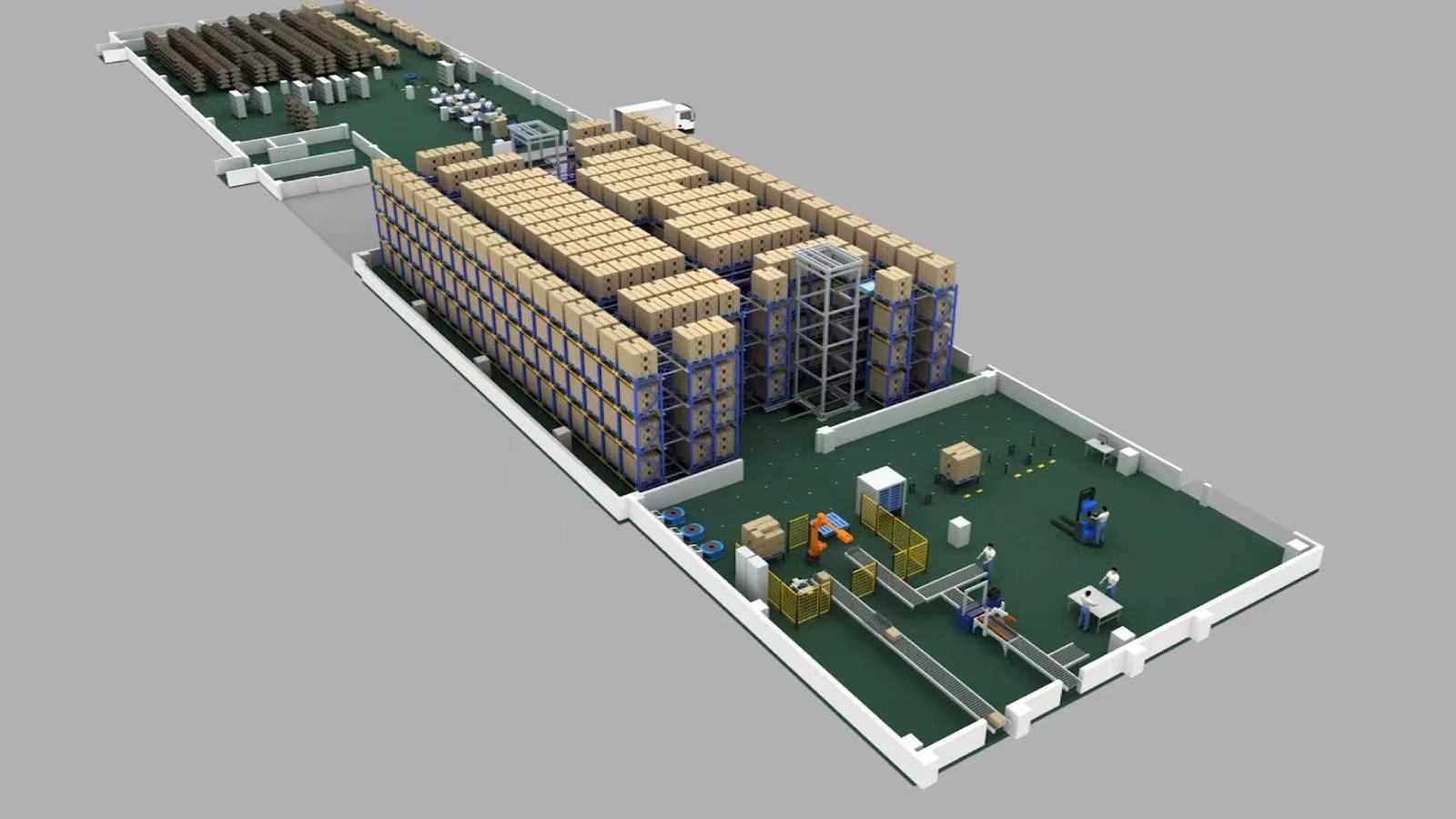 【兆恒機械】菜鳥在浙江建設(shè)“無人糧倉”，引入機械臂、AGV機器人、四向穿梭車