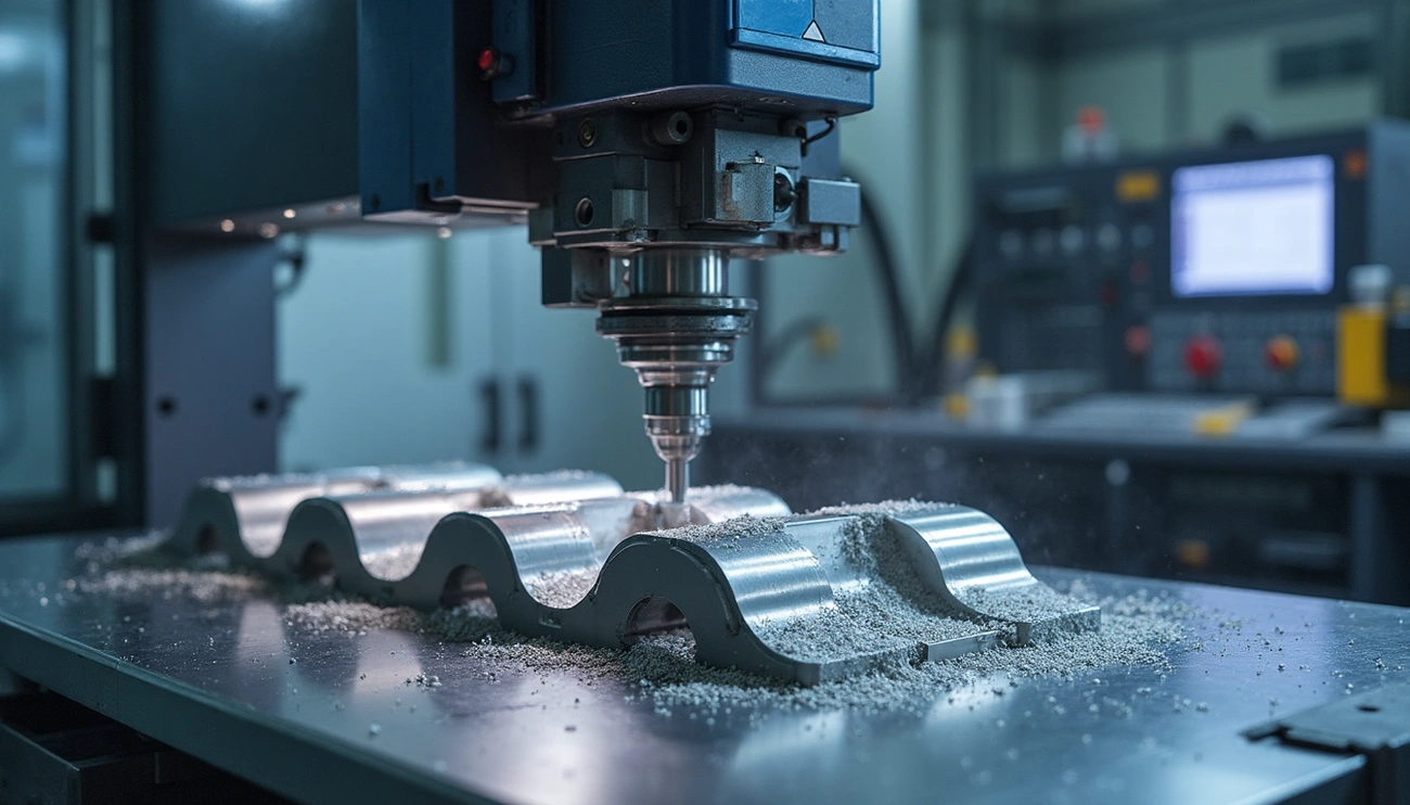 人形機器人小腿骨架五軸加工難點與解決方案